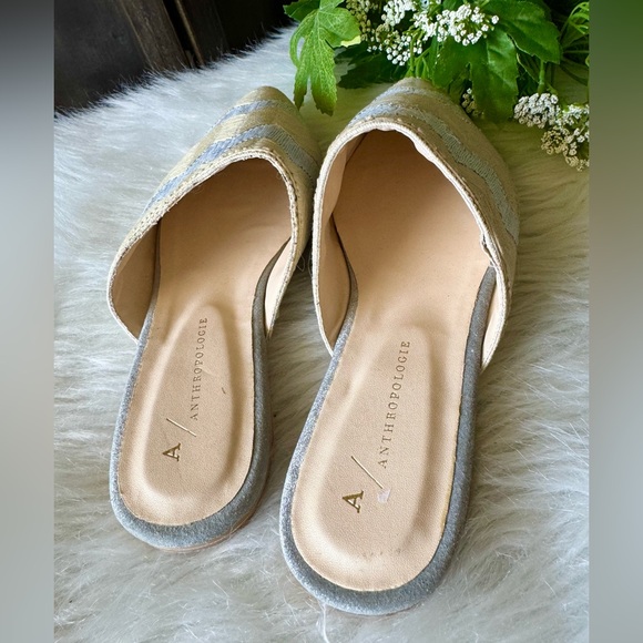 Anthropologie Loretta Embroidered Slides - Picture 6 of 8
